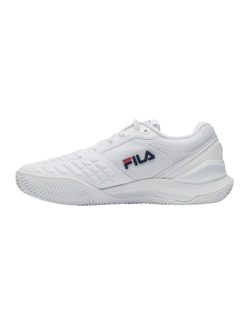 Tênis Fila Axilus 3 Clay Saibro Feminino - Branco/Vermelho