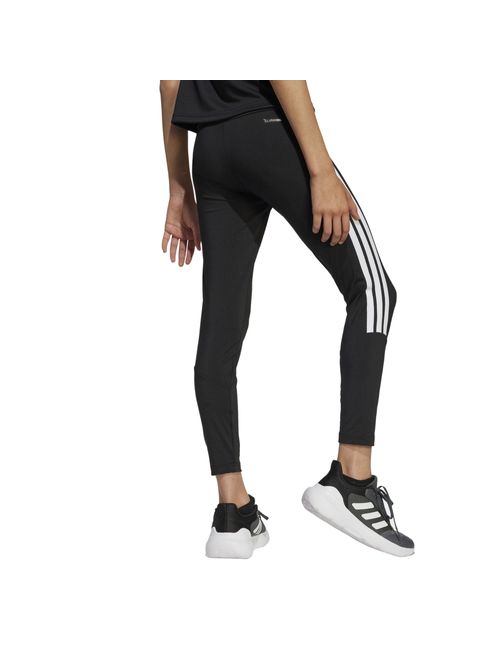 Calça Legging Adidas Essentials 3 Stripes Infantil - Preta