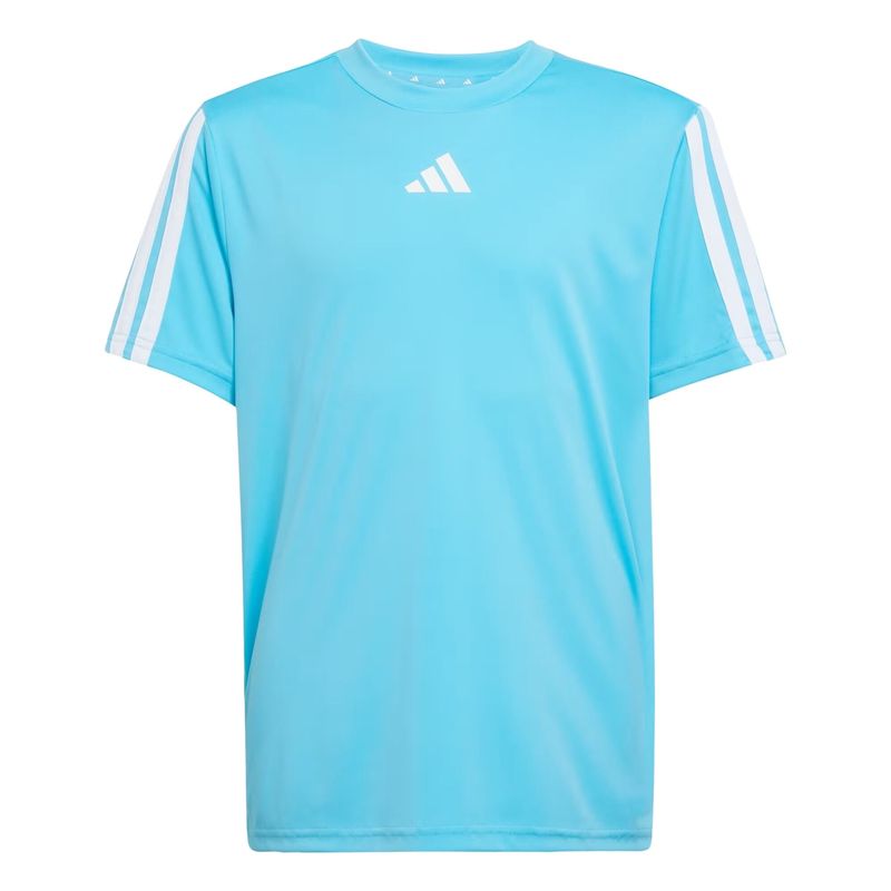 camiseta-adidas-essentials-3-stripes-infantil-azul
