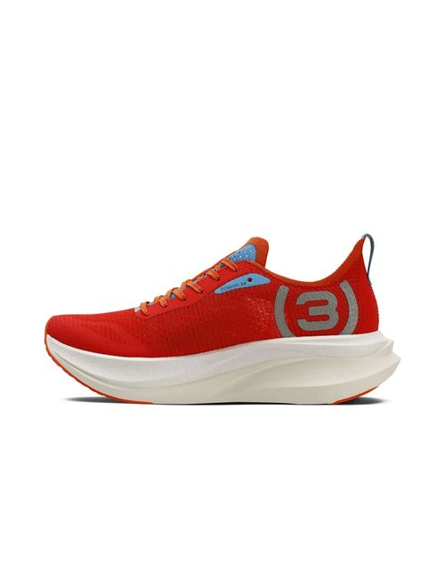 Tênis Olympikus Corre Grafeno 3 Unissex - Vermelho/Laranja