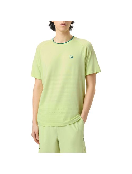 Camiseta Fila Seamless Crew Masculina - Verde Claro