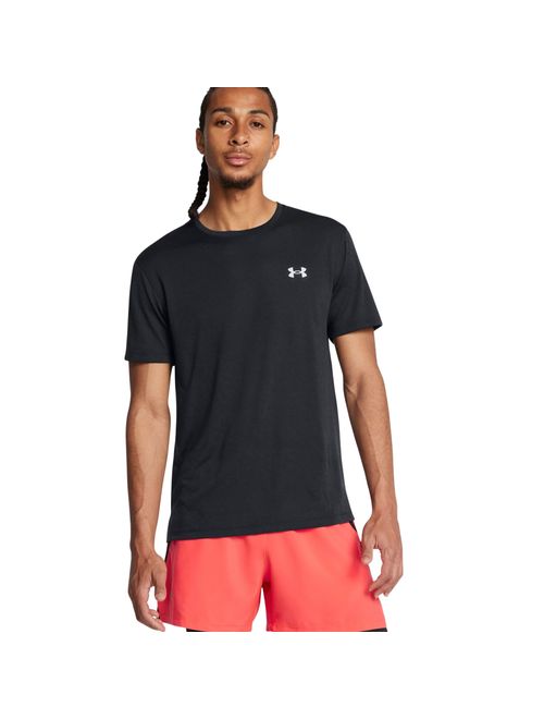 Camiseta Under Armour Launch Camo Short Sleeve Masculina - Preta