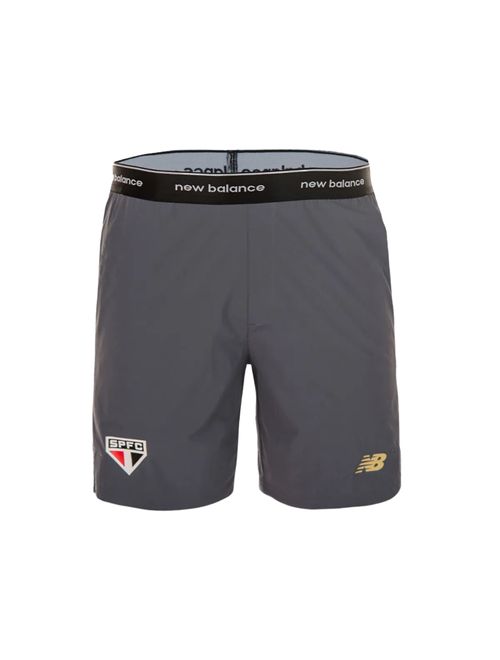 Bermuda São Paulo 25/26 New Balance Viagem Masculina - Cinza