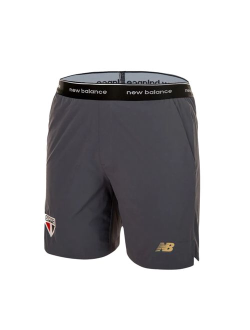 Bermuda São Paulo 25/26 New Balance Viagem Masculina - Cinza