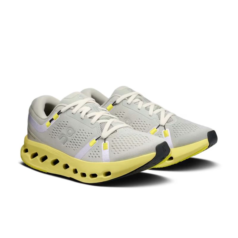 tenis-on-running-cloudsurfer-2-feminino-cinza-amarelo