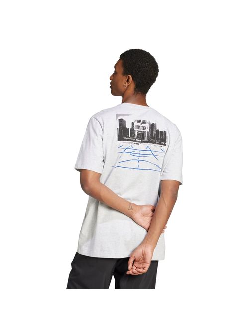 Camiseta Adidas Estampada Codes Photoreal Masculina - Cinza