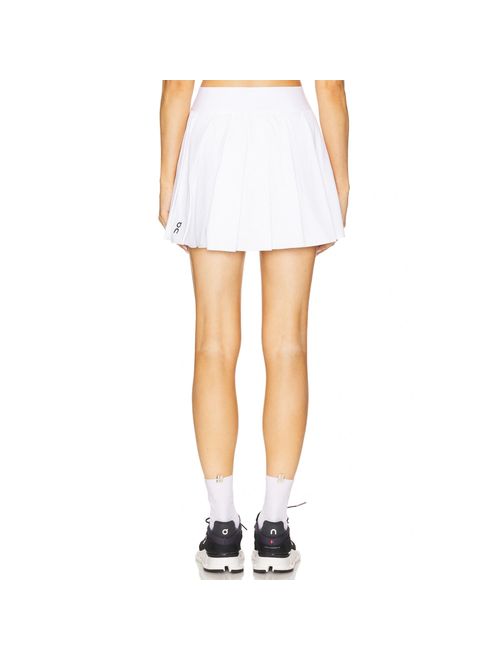 Saia On Running Court Pleated Feminina - Branca