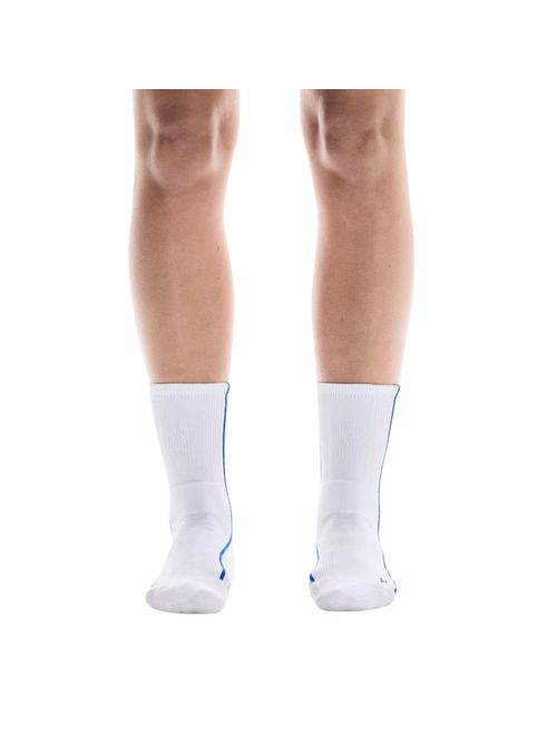Meia On Running Court High Masculina - Branca/Azul