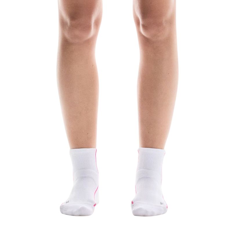 meia-on-running-court-mid-unissex-branca-rosa