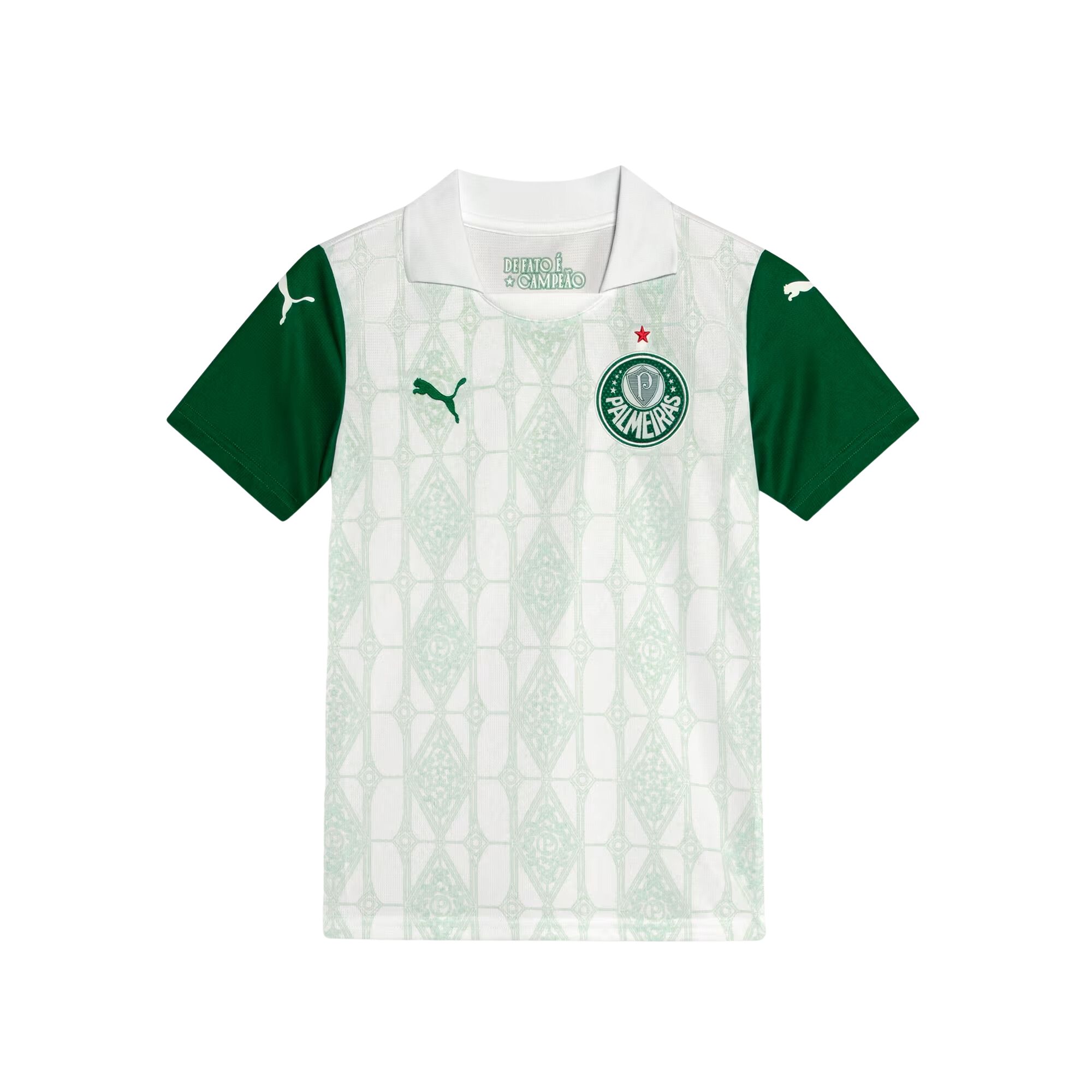 Camisa Palmeiras II 25/26 Puma Torcedor Infantil - Branca