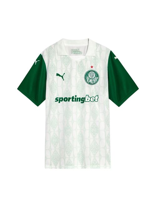 Camisa Palmeiras II 25/26 Puma Torcedor Masculina - Branca