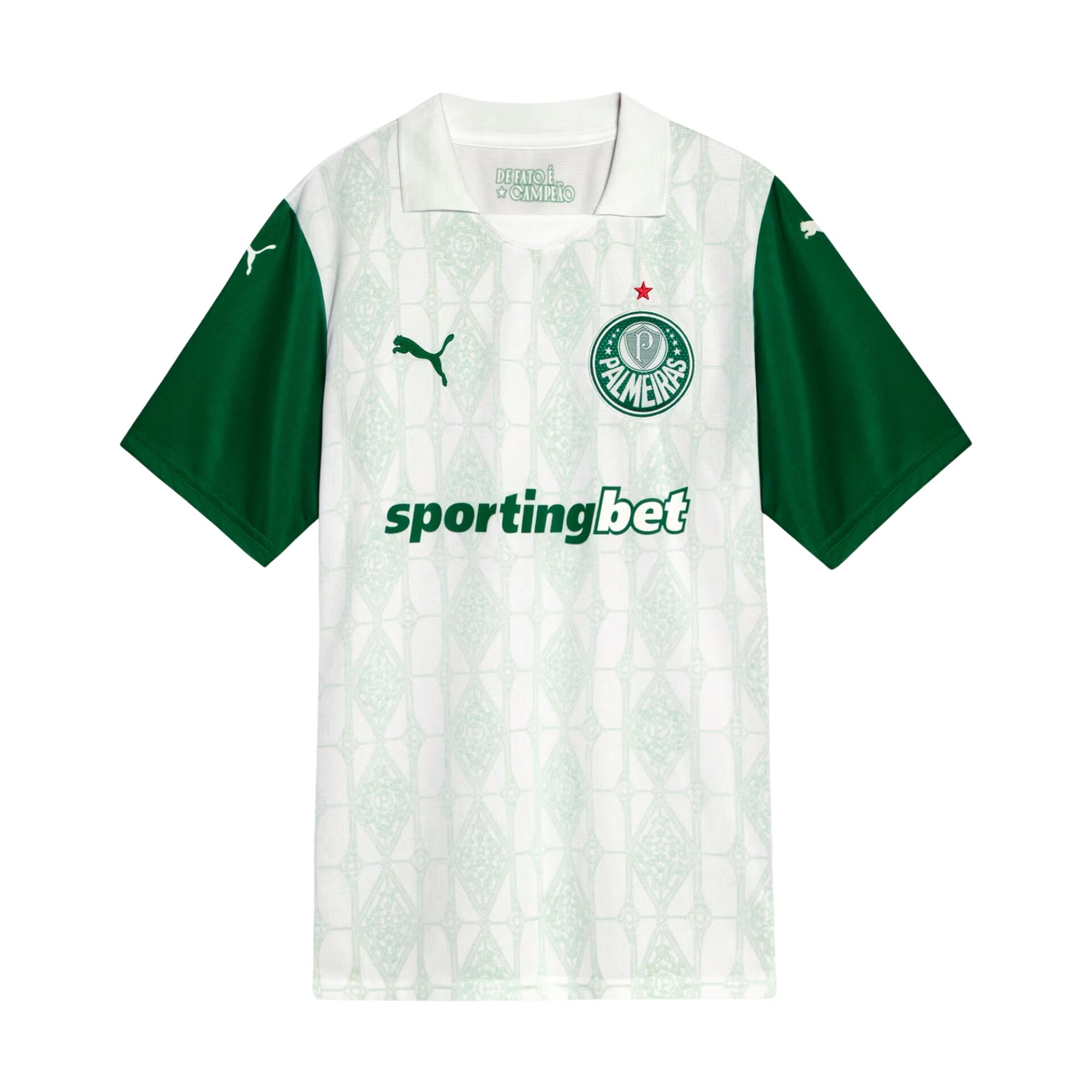 Camisa Palmeiras II 25/26 Puma Torcedor Masculina - Branca