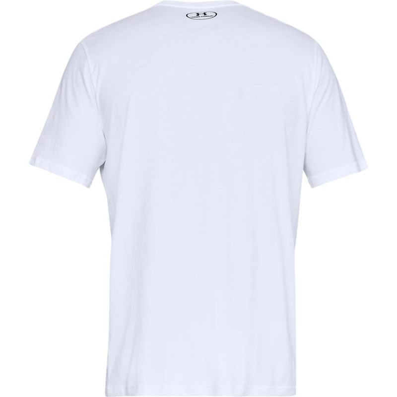 Camiseta Under Armour Left Chest Masculina - Branca