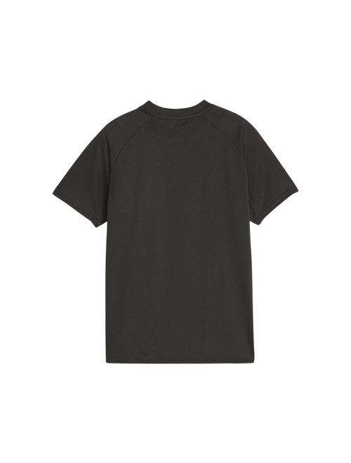 Camisa Ac Milan Puma Pré Jogo Jsy Infantil - Vermelha/Preta