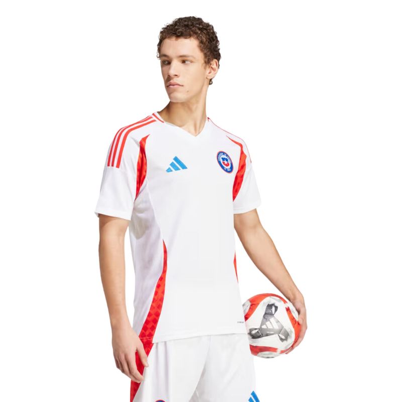 Camisa-Chile-II-2024-25-Adidas-FFC-Torcedor-Masculina---Branca