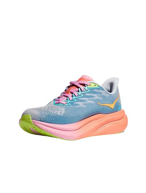 Tênis Hoka Mach 6 Feminino - Cinza/Azul