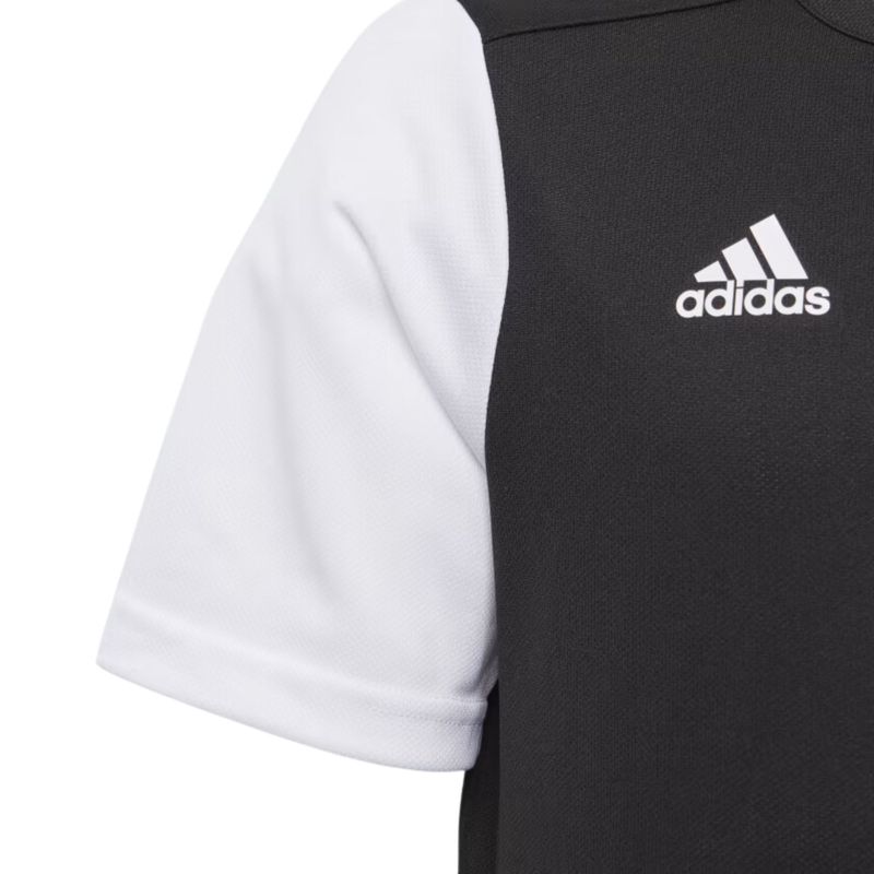 Camisa-Adidas-Estro-19-Infantil---Preta-Branca-