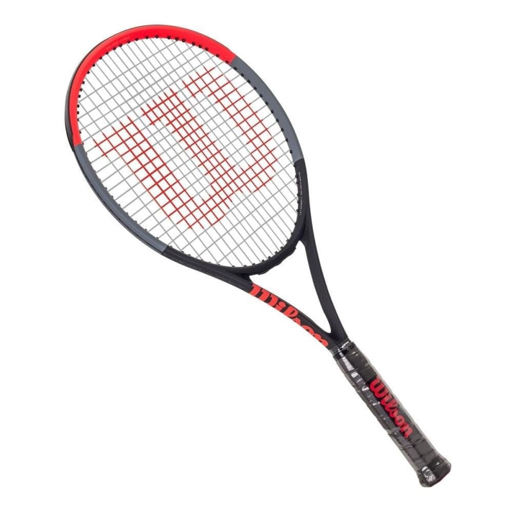 Raquete De Tênis Wilson Clash 100 Unissex - Preta/Cinza