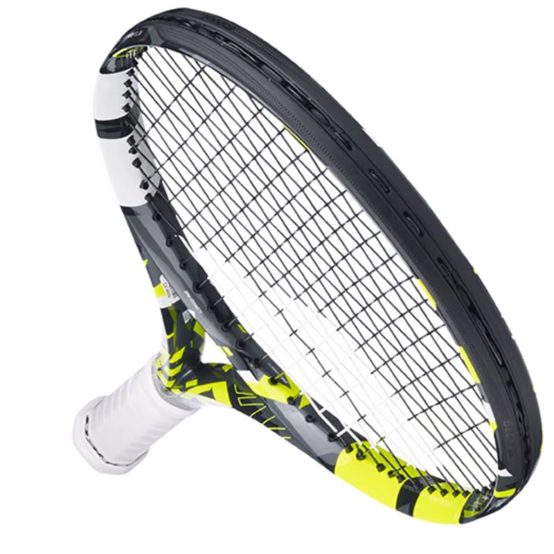 Raquete De Tênis Babolat  Pure Aero Team Unissex - Preto/Amarelo