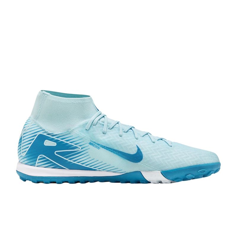 Chuteira Society Nike Mercurial Zoom Superfly 10 Academy Masculina - Azul