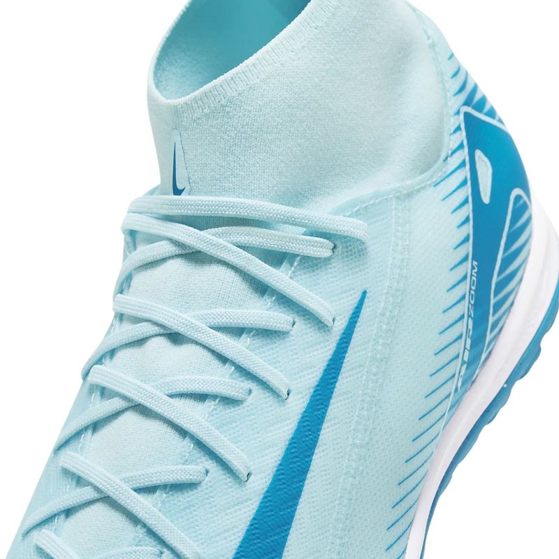 Chuteira Society Nike Mercurial Zoom Superfly 10 Academy Masculina - Azul