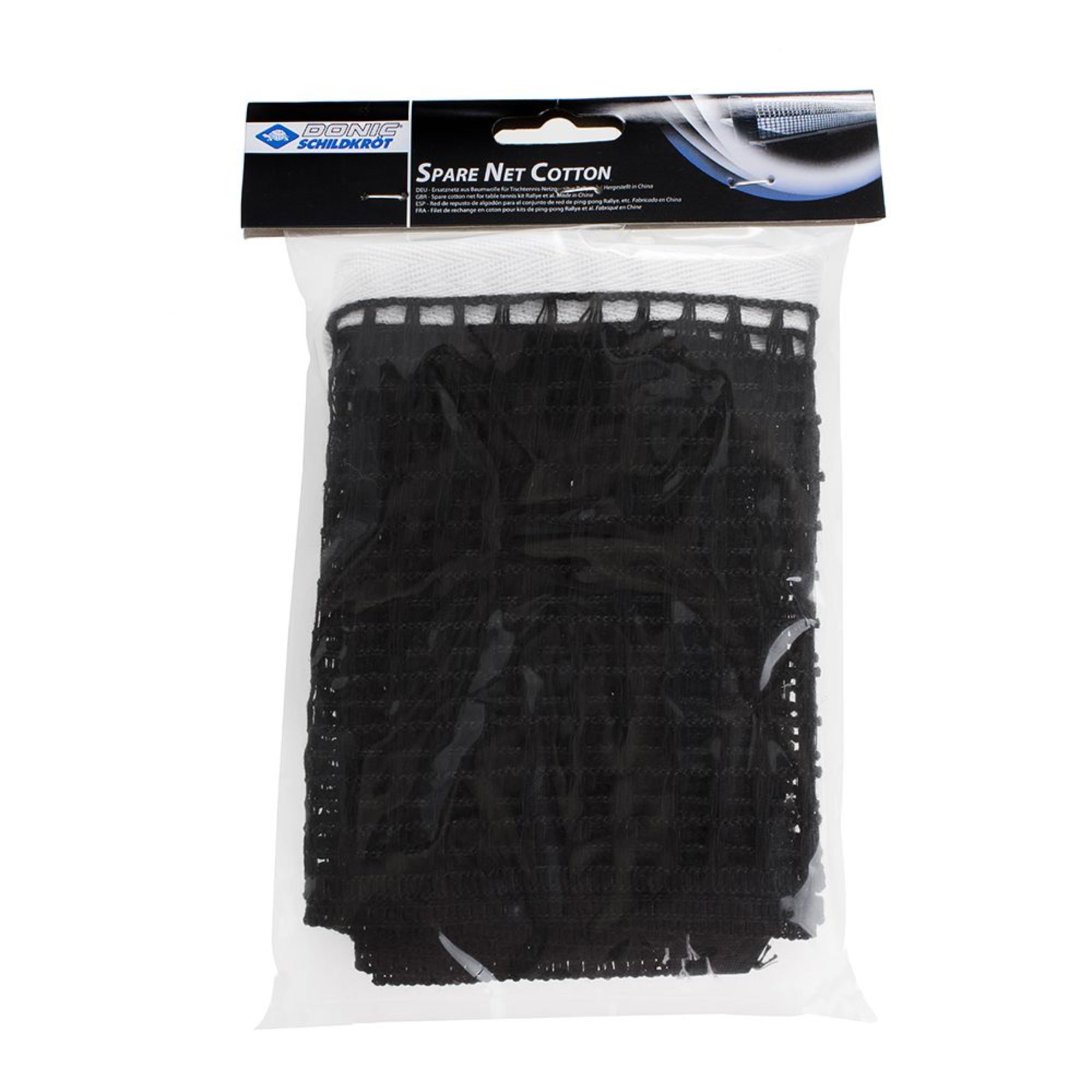 Rede Para Tênis De Mesa Donic Cotton Net Unissex - Preta