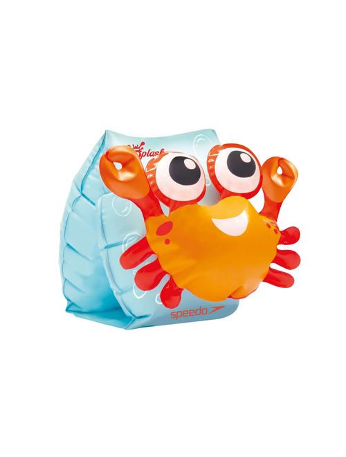 Boia De Braço Speedo Kidsplash Siri Infantil - Azul/Laranja