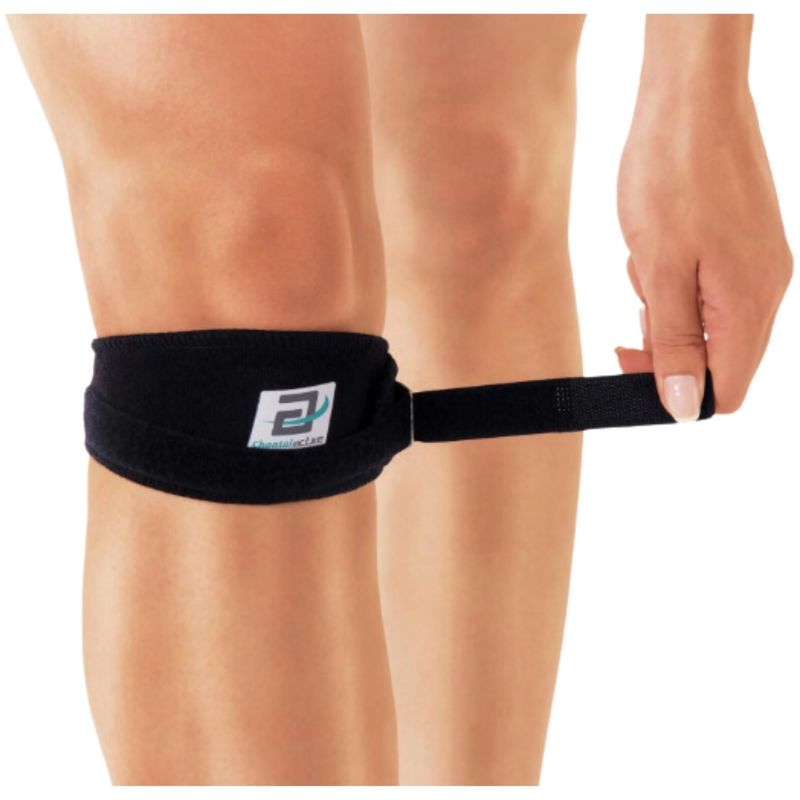 faixa-chantal-sub-patelar-ajustavel-unisex-preta