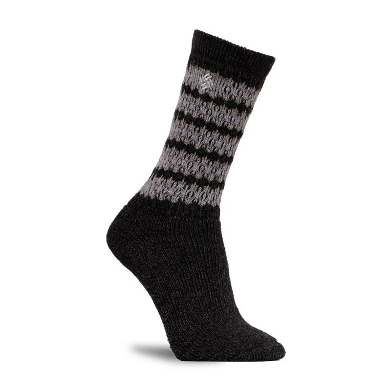 meia-columbia-texture-wool-crew-feminina-preta
