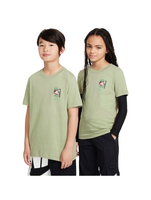 Camiseta Nike Sportswear Boxy 2 Infantil - Verde