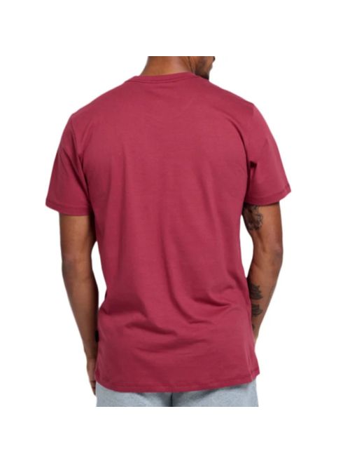 Camiseta Oakley Bark Tee Masculina - Bordô