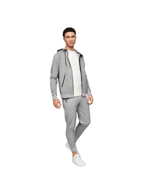 Jaqueta On Running Weather Insulated Zipped II Mascculina - Cinza Mescla
