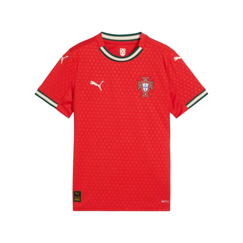 camisa-portugal-i-25-26-puma-home-infantil-vermelha