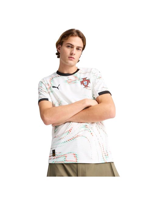 Camisa Portugal II 25/26 Puma Masculina - Branca/Preta