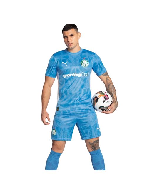 Camisa Palmeiras I 25/26 Puma Goleiro Masculina - Azul