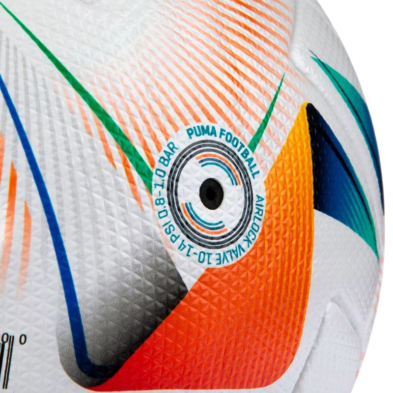 bola-puma-cumbre-conmebol-fifa-quality-pro-unissex-branca-laranja