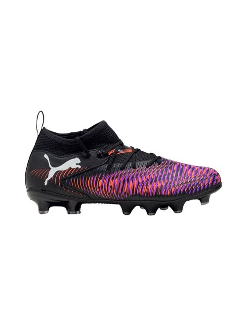 Chuteira Campo Puma Future 8 Match Unissex - Preta/Roxa