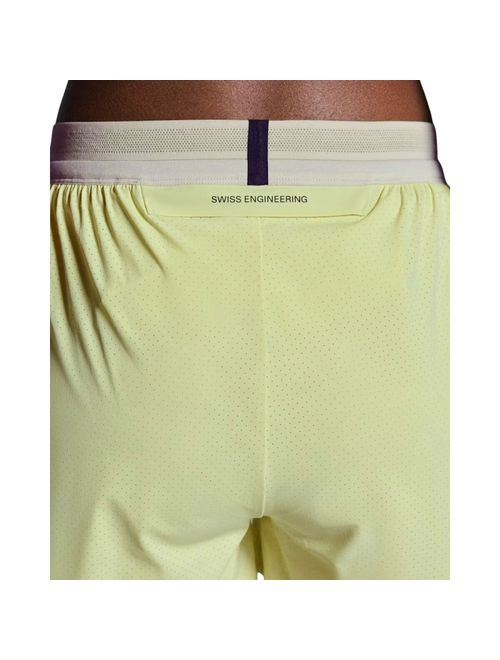 Shorts On Running Performance 2/1 3In Feminino - Amarelo