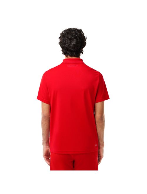 Camisa Polo Lacoste Novak Djokovic Ultra-Dry Masculina - Vermelha