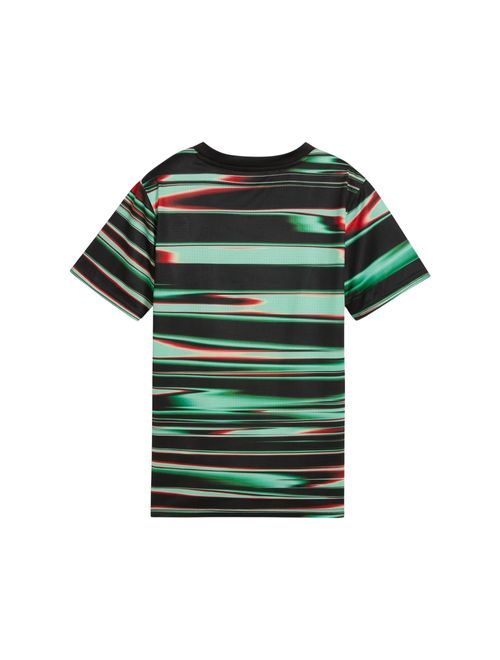 Camisa Portugal 25/26 Puma Pré Jogo Infantil - Verde/Preta