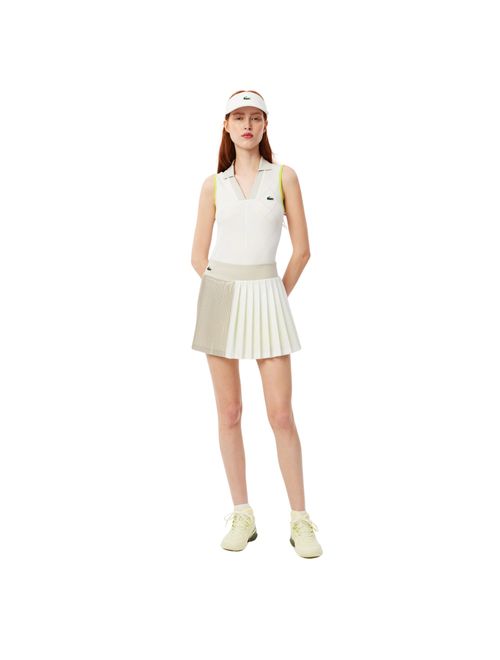 Saia Lacoste Ultra-Dry Feminina - Bege