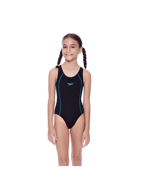 Maiô Speedo Acqua Basic Infantil - Preto