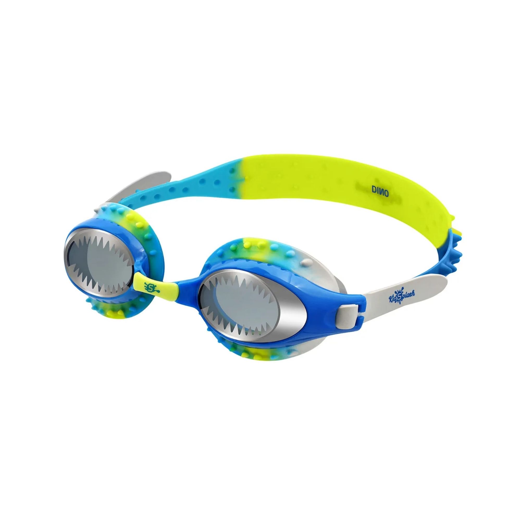 Óculos Natação Speedo Dino Infantil - Mescla Azul Cristal Espelhado