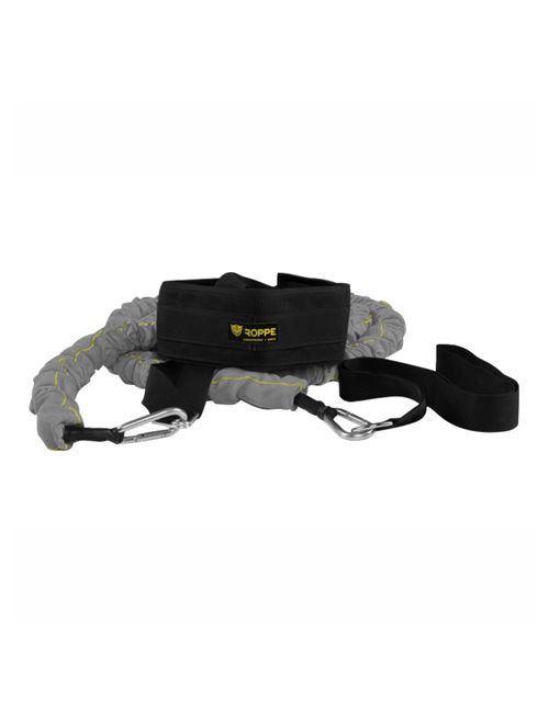 Cinto De Tração Roppe Resistência 68Kg Unissex - Cinza/Amarelo