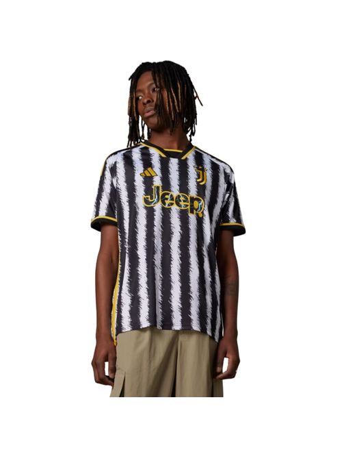 Camisa Juventus I 23/24 Adidas Torcedor Masculina - Preta/Branca