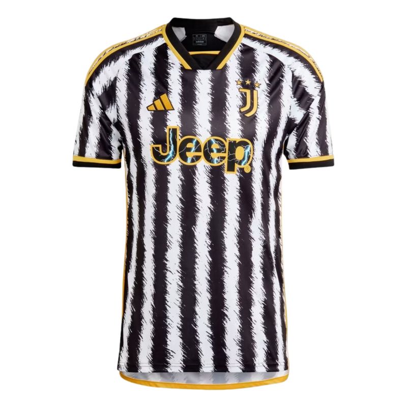 Camisa-Juventus-I-23-24-Adidas-Torcedor-Masculina---Preta-Branca
