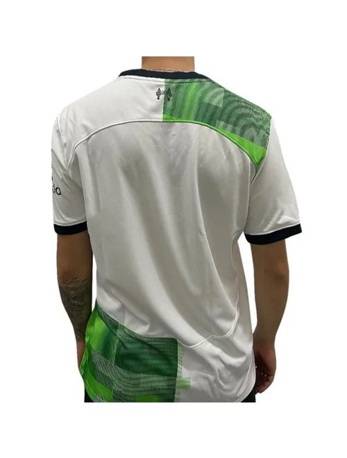 Camisa Liverpool 23/24 Nike Torcedor Stadium Masculina - Branca/Verde