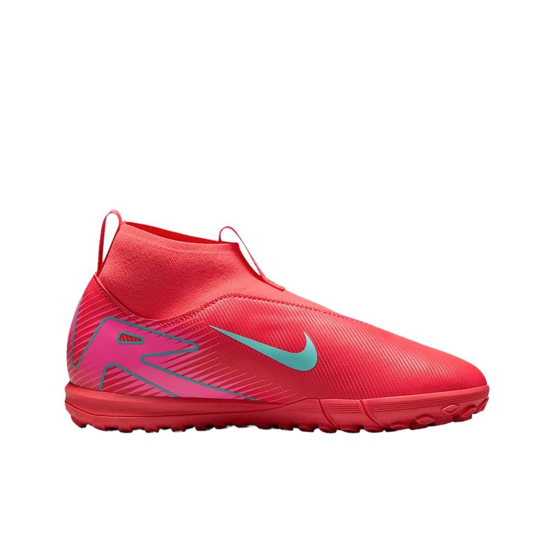 chuteira-society-nike-zoom-superfly-10-academy-infantil-vermelha
