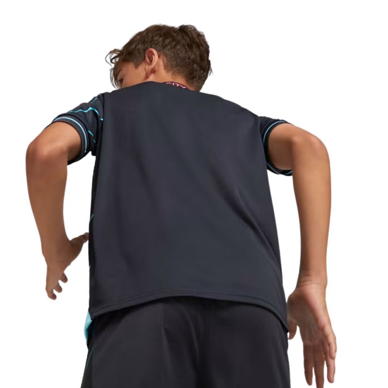 Camisa Manchester 23/24 III Puma Youth Third Jersey Infantil - Marinho