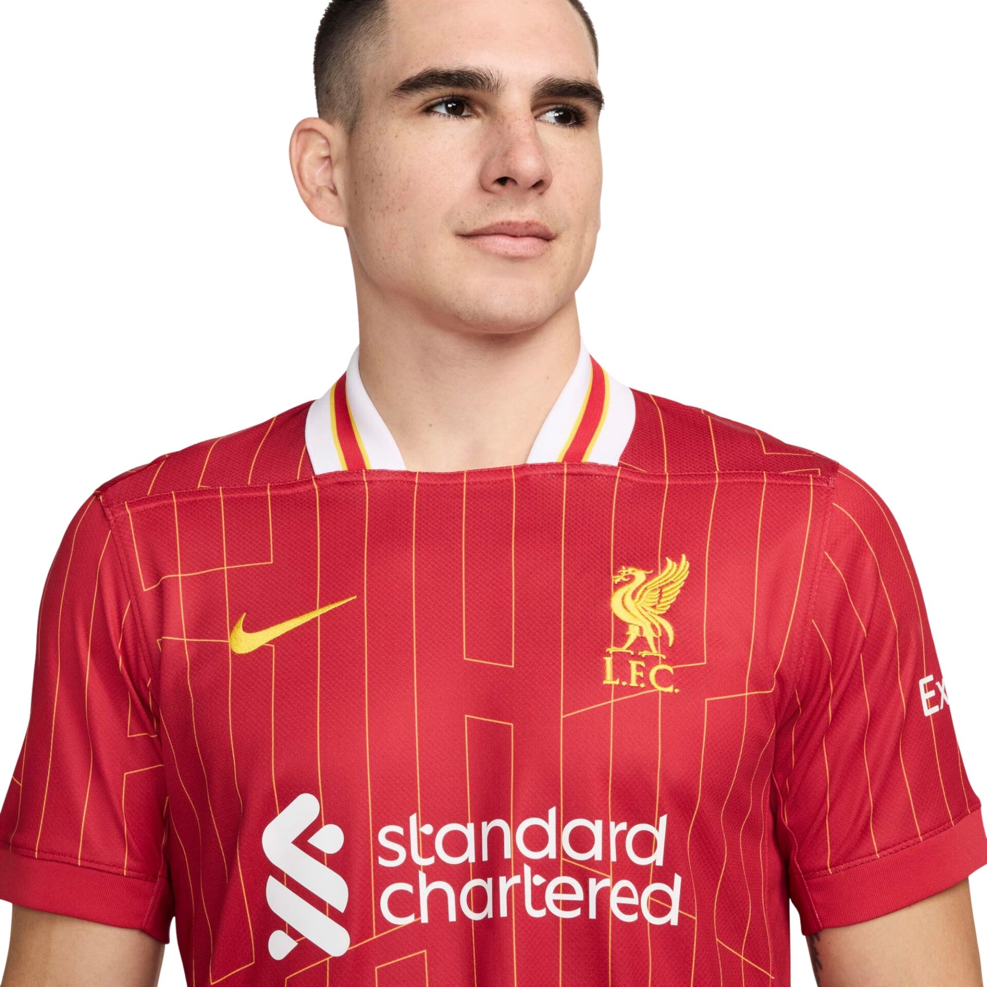 Camisa Liverpool I 2024/25 Nike Torcedor Pro Masculina - Vermelha